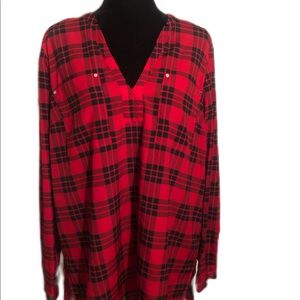 MK XL women pullover blouse
